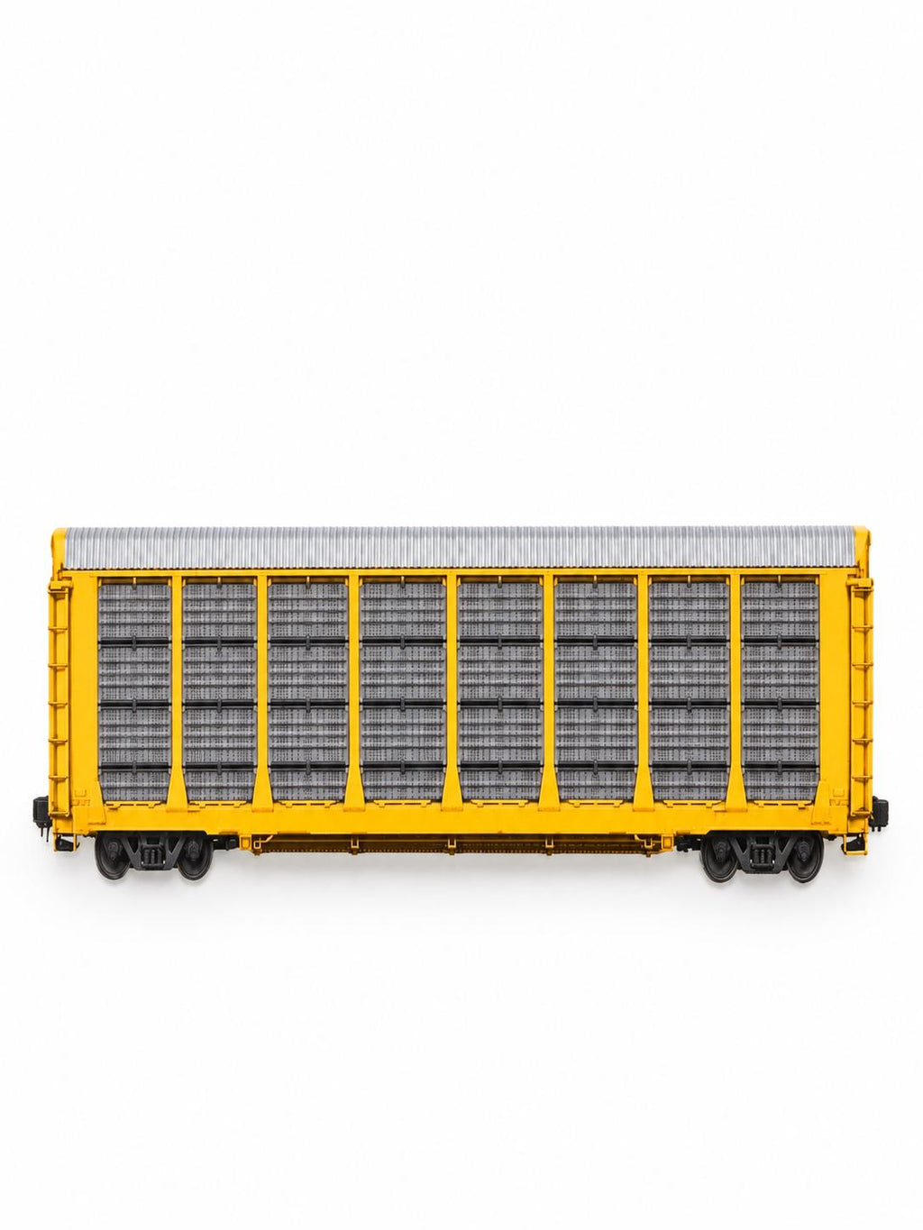 US Autorack Graffiti Practice Wagon, 3D Printed Freight Car, Paintable with Acrylic Markers, Rail Art Collectible, 20x10 cm