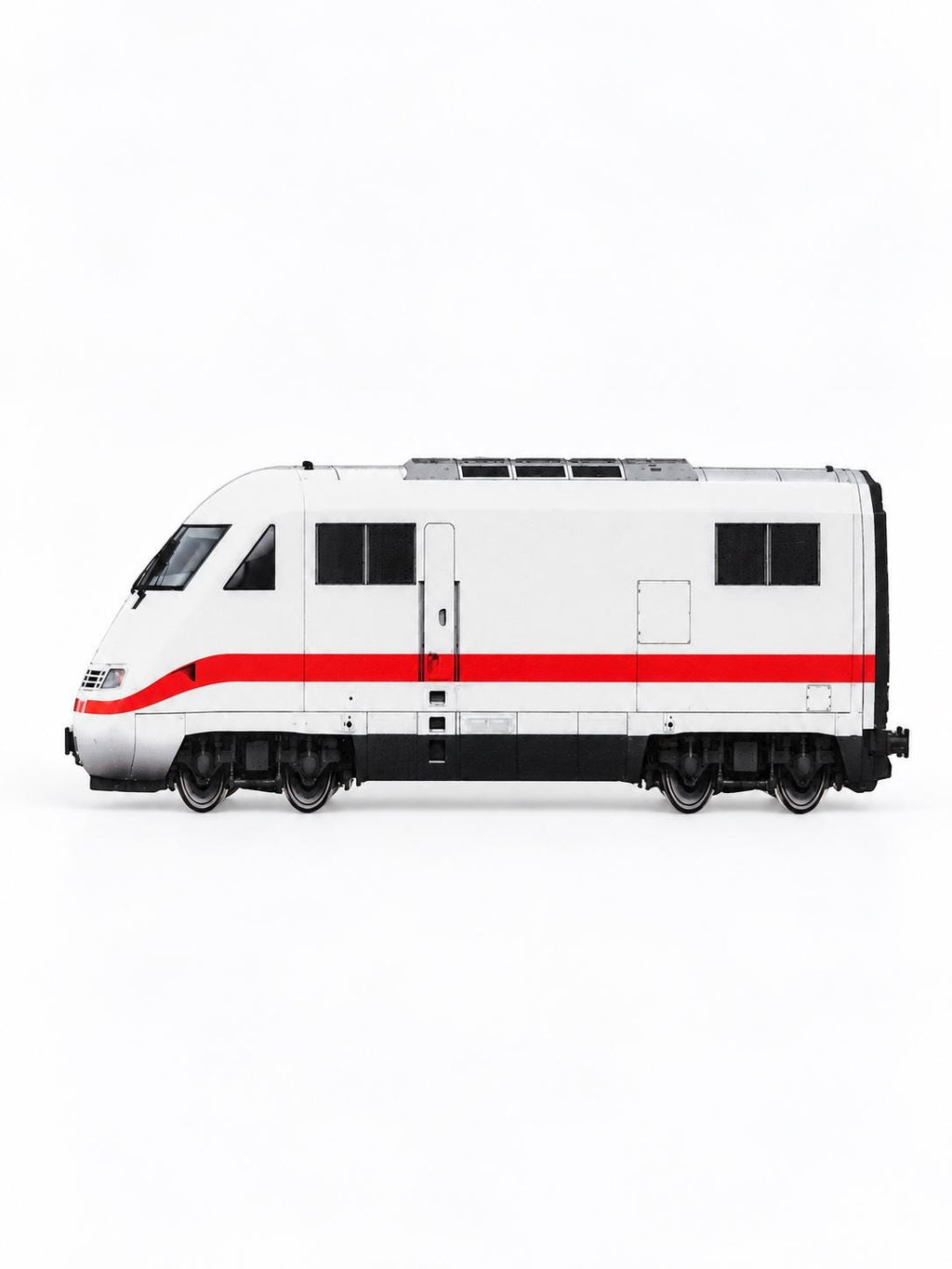 German High Speed Graffiti Practice Train, 3D Printed Rail Model, Paintable with Acrylic Markers, Rail Art Collectible, 20x10 cm