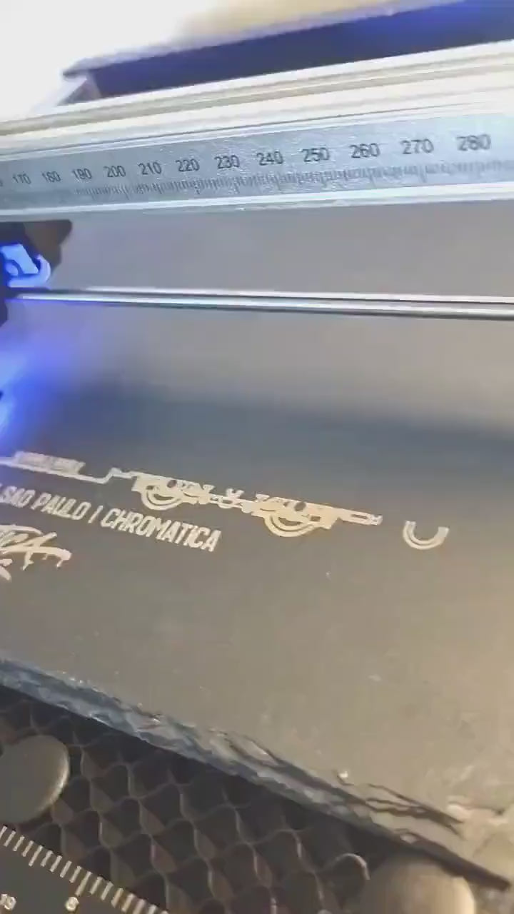 São Paulo Metrô Slate Art – Laser-Engraved Limited Edition