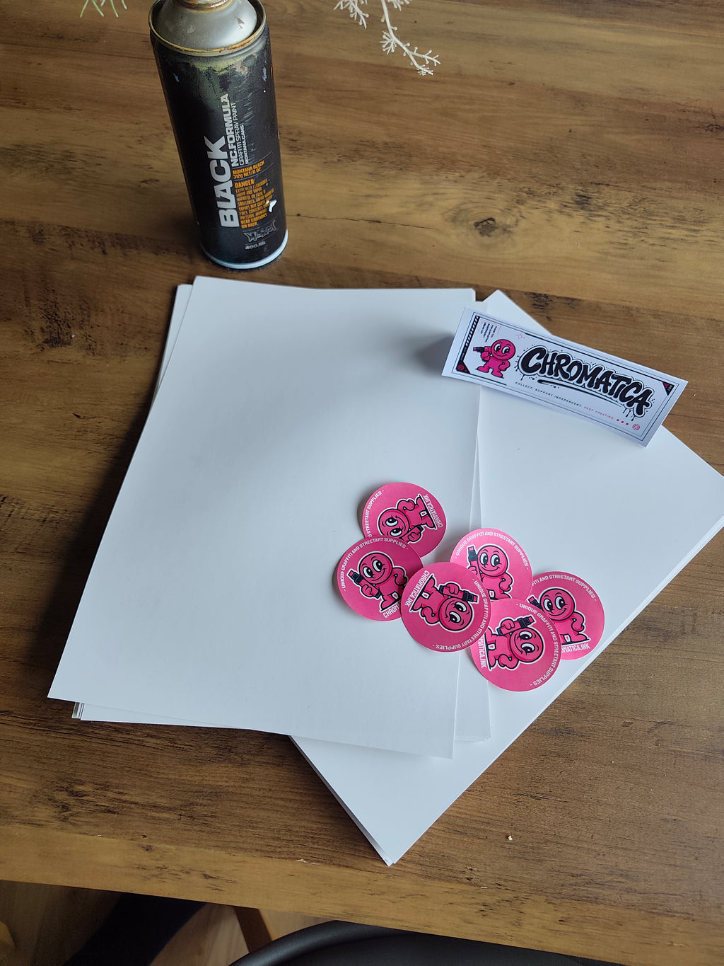 A5 Eggshell Sticker Sheets – Premium Destructible Graffiti Blanks – White 3D Film