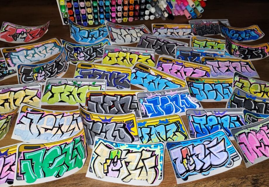 Chromatica Graffiti Sticker