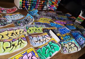 Chromatica Graffiti Sticker