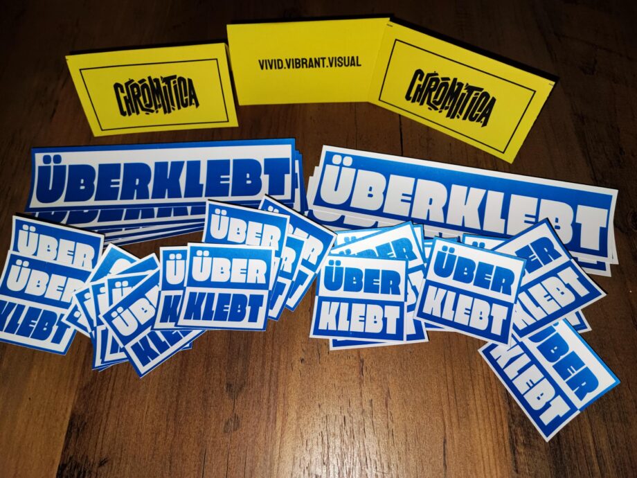 ÜBERKLEBT: Die ultimative Sticker-Rebellion! 25-teiliges Sticker-Set, Aufkleber, Street Art, Fans, Ultras