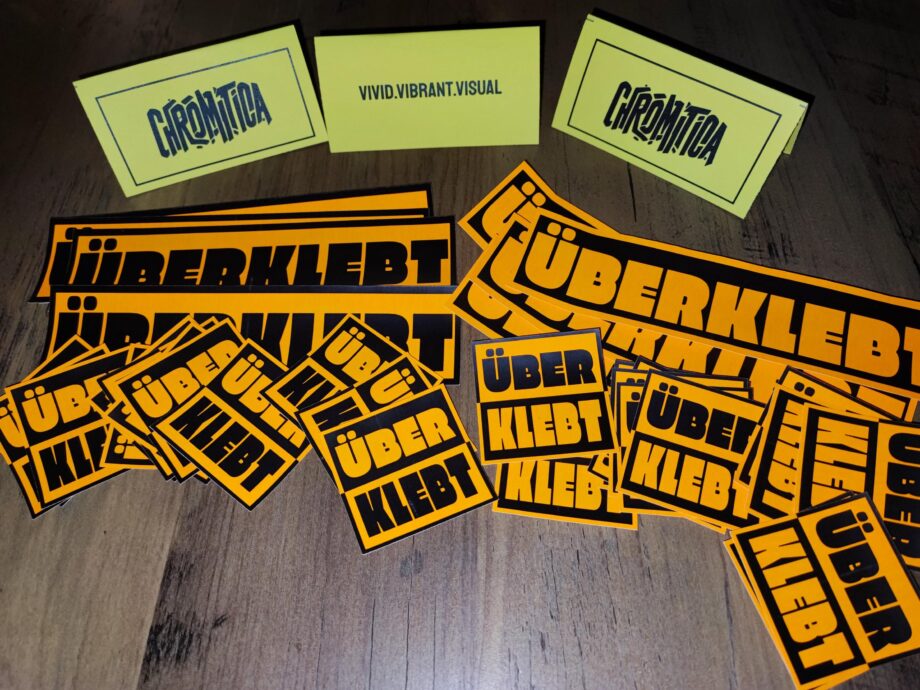 ÜBERKLEBT: Die ultimative Sticker-Rebellion! 25-teiliges Sticker-Set, Aufkleber, Street Art, Fans, Ultras