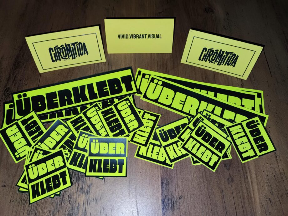 ÜBERKLEBT: Die ultimative Sticker-Rebellion! 25-teiliges Sticker-Set, Aufkleber, Street Art, Fans, Ultras