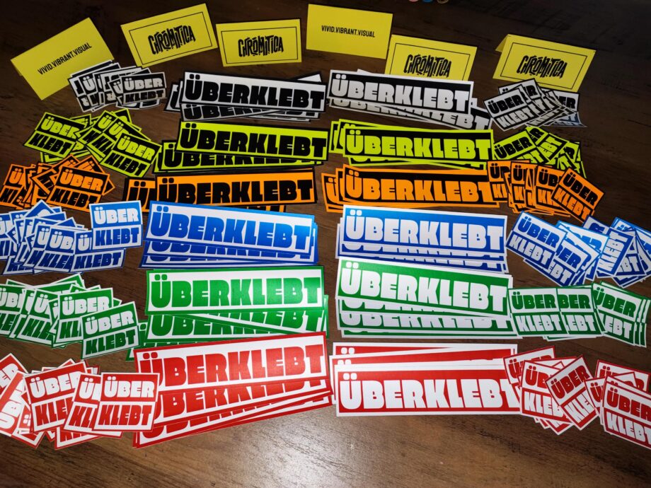 ÜBERKLEBT: Die ultimative Sticker-Rebellion! 25-teiliges Sticker-Set, Aufkleber, Street Art, Fans, Ultras