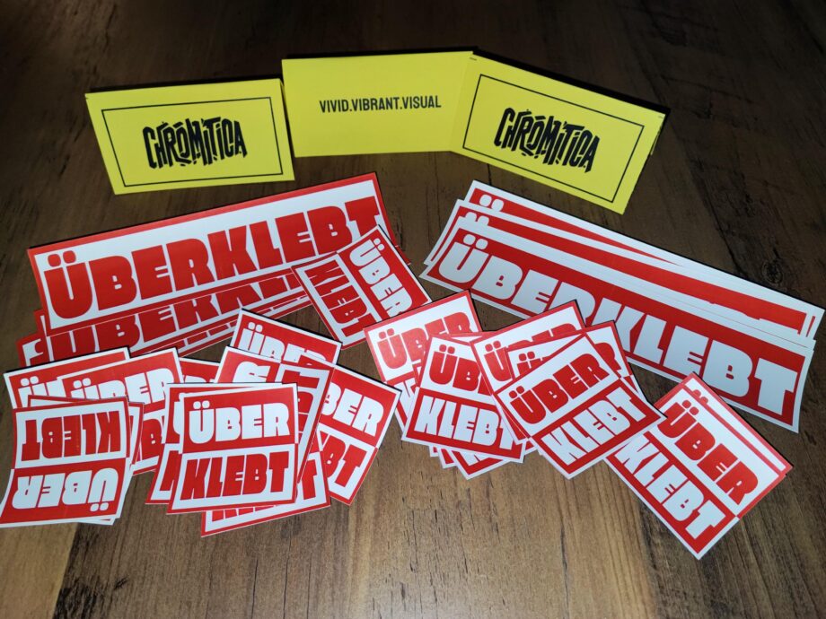 ÜBERKLEBT: Die ultimative Sticker-Rebellion! 25-teiliges Sticker-Set, Aufkleber, Street Art, Fans, Ultras
