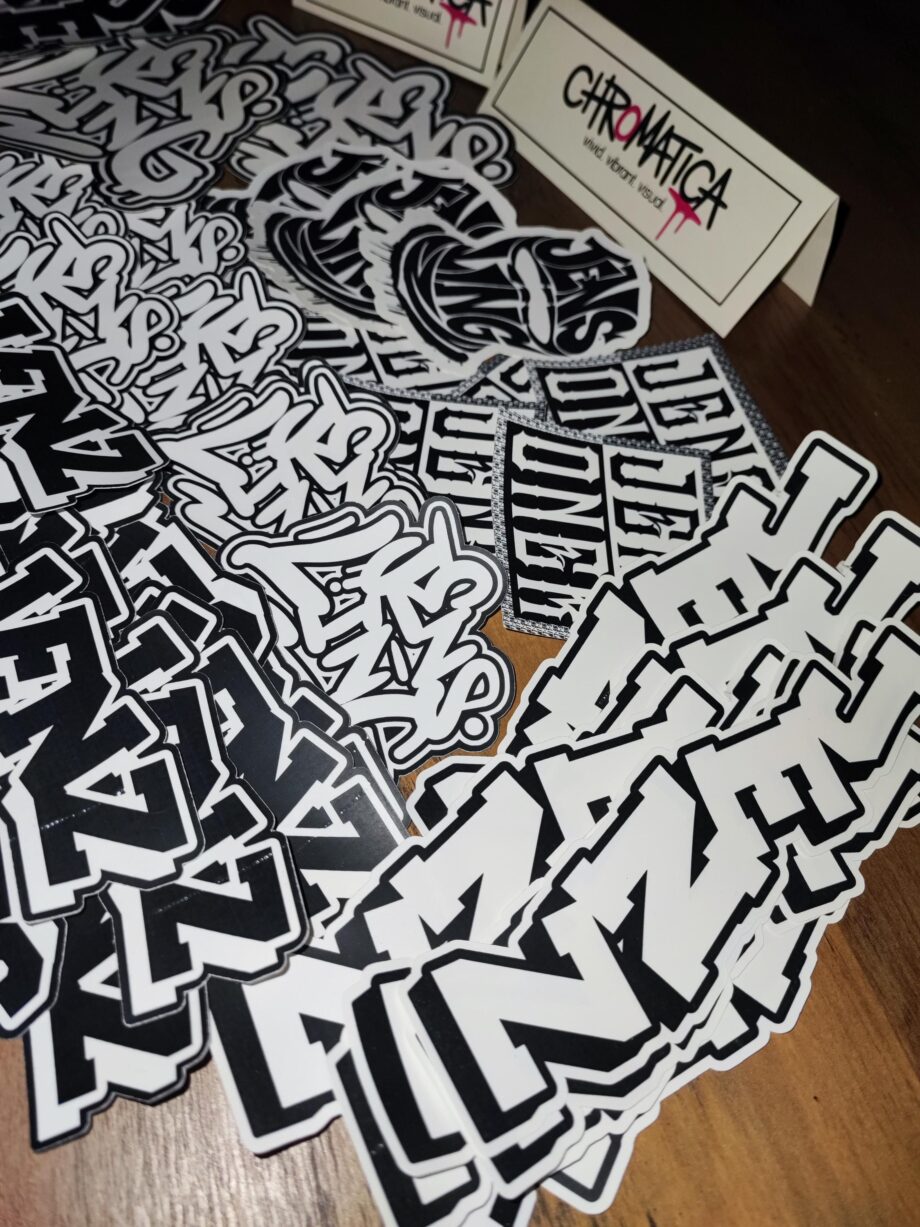 Eggshell Graffiti Sticker Set – Extrem Haltbar & Schwer zu Entfernen | Street Art Sticker, 20-teilig