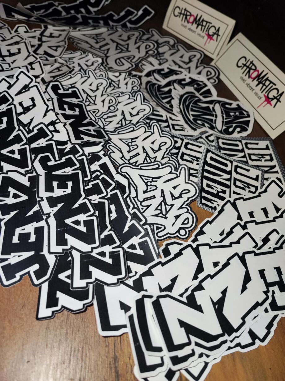 Eggshell Graffiti Sticker Set – Extrem Haltbar & Schwer zu Entfernen | Street Art Sticker, 20-teilig