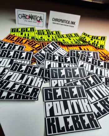 30 Gegen Politik Aufkleber – Streetart Sticker Set | Reclaim the Streets | Hochhaftend & langlebig | Graffiti statt Parolen