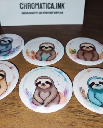 6x Handmade Pastell Badges – Süße Buttons für Kinder & kreative Anlässe | 58 mm | Mit Liebe in Deutschland gemacht
