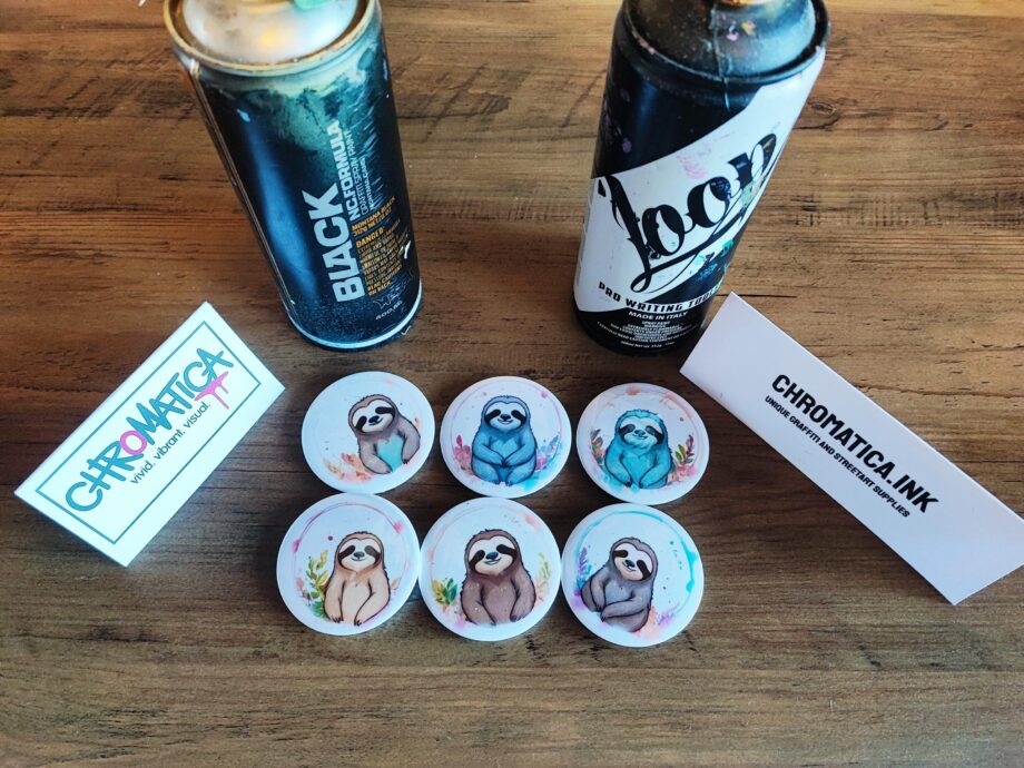 6x Handmade Pastell Badges – Süße Buttons für Kinder & kreative Anlässe | 58 mm | Mit Liebe in Deutschland gemacht