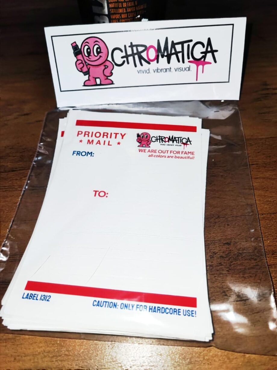 Blank Graffiti Sticker – 20 DIY Aufkleber im Label-Stil – Weiß, Matt & Ultra Haftend – Streetart Sticker zum Selbstgestalten