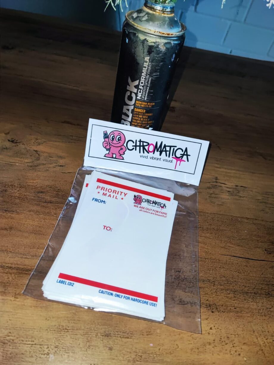 Blank Graffiti Sticker – 20 DIY Aufkleber im Label-Stil – Weiß, Matt & Ultra Haftend – Streetart Sticker zum Selbstgestalten