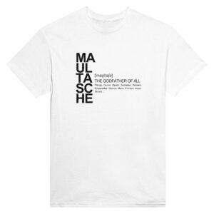 Maultasche T-Shirt – The Godfather Of All – Schwäbische Spezialität, Pierogi, Gyoza, Ravioli & mehr – Lustiges Foodie Shirt