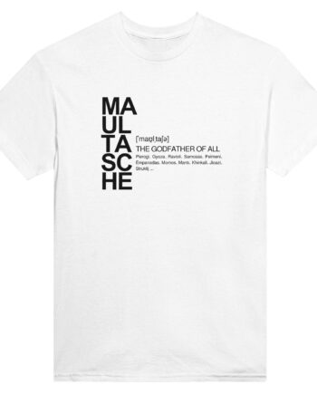 Maultasche T-Shirt – The Godfather Of All – Schwäbische Spezialität, Pierogi, Gyoza, Ravioli & mehr – Lustiges Foodie Shirt